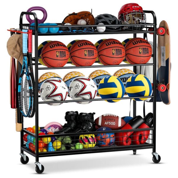 Garage Sports Equipment Organizer
